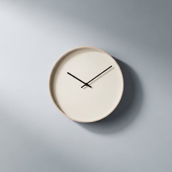 Brass Desk Clock